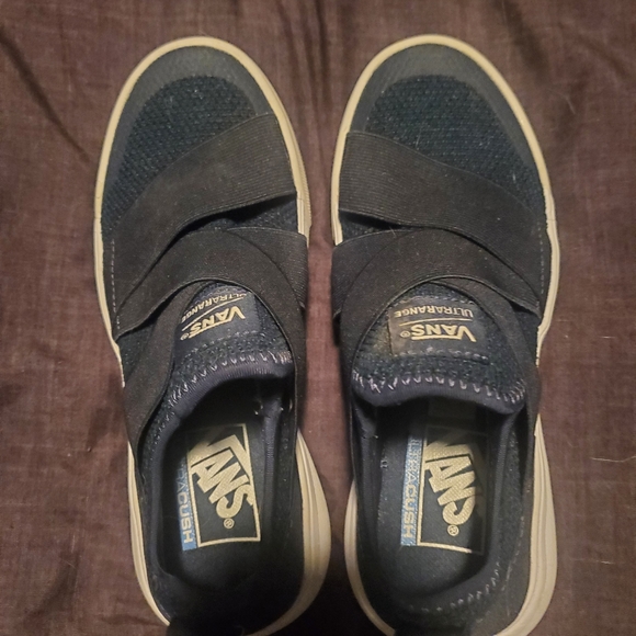 Ultra range navy blue slip on vans - Picture 3 of 4